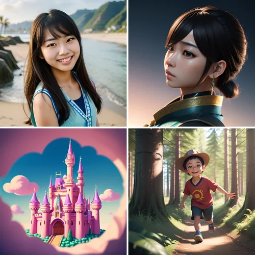 MyEdit App 繪圖軟體 生成圖片範例